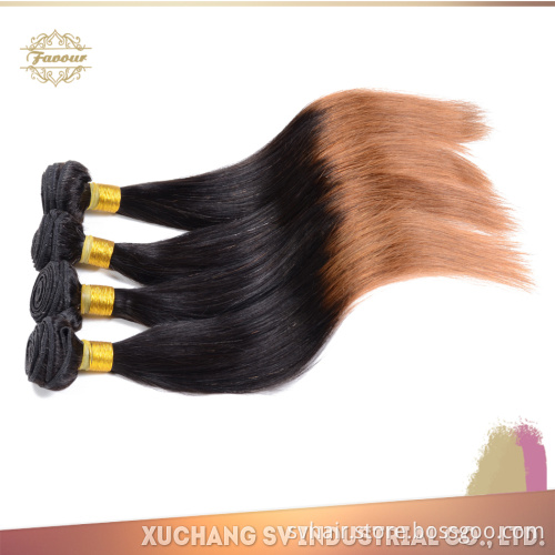 Unprocessed Peruvian Virgin Human Hair Weaves Ombre Hair Extensions Straight Aliexpress Hair In USA